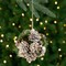 Northlight Glitter Pine Needle and Pinecones Christmas Ball Ornament - 5.5"